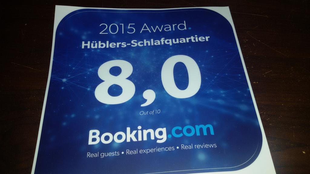 Hueblers-Schlafquartier Hotel Furstenwalde Exterior photo